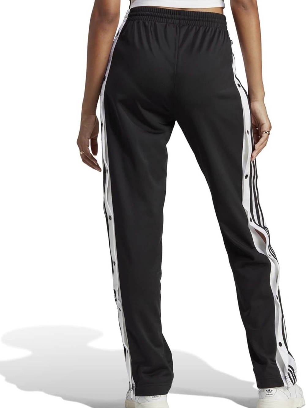 NWT- Adibreak Track Pants- adidas Track Pants with White Breakaway Side Panels - Picture 2 of 3